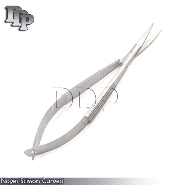 Noyes Scissors 4.5'' Curved Ophthalmic Surgical Instruments