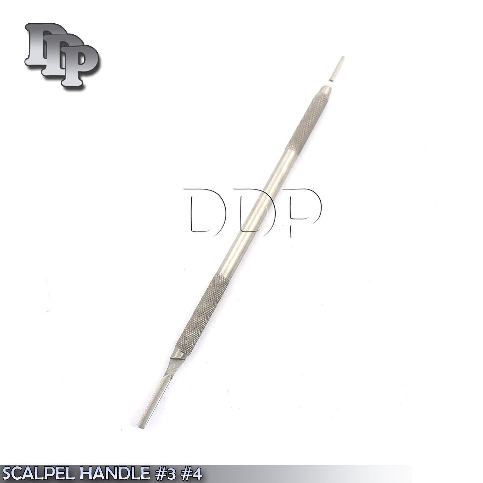 OR-GRADE-ROUND-FORM-DOUBLE-ENDED-SIEGEL-SCALPEL-HANDLE-3-4-SURGICAL-DENTAL-122347607463