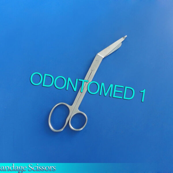 One Large Ring Lister Bandage Scissors 5.5" Surgical Instruments