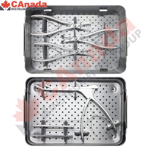 Orthopedic Special Surgical Instrument Set for Rib Plate