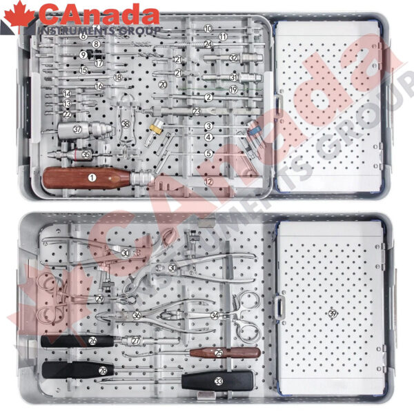 Orthopedic Surgical Equipment Full Set for Small Bone Loc System Instrument