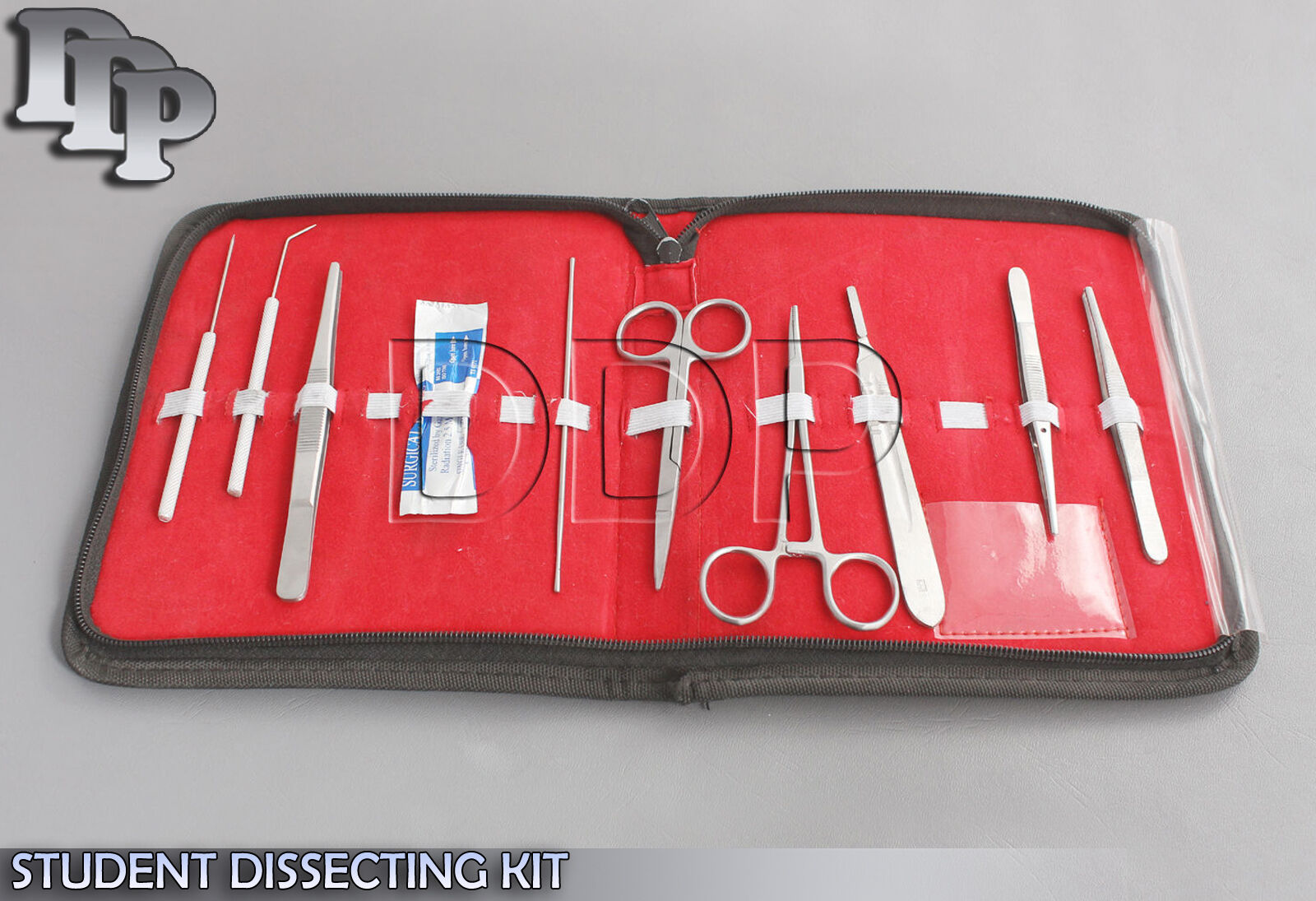 SET-OF-10-PC-STUDENT-DISSECTING-DISSECTION-MEDICAL-INSTRUMENTS-KIT-5-BLADES-22-132036014723