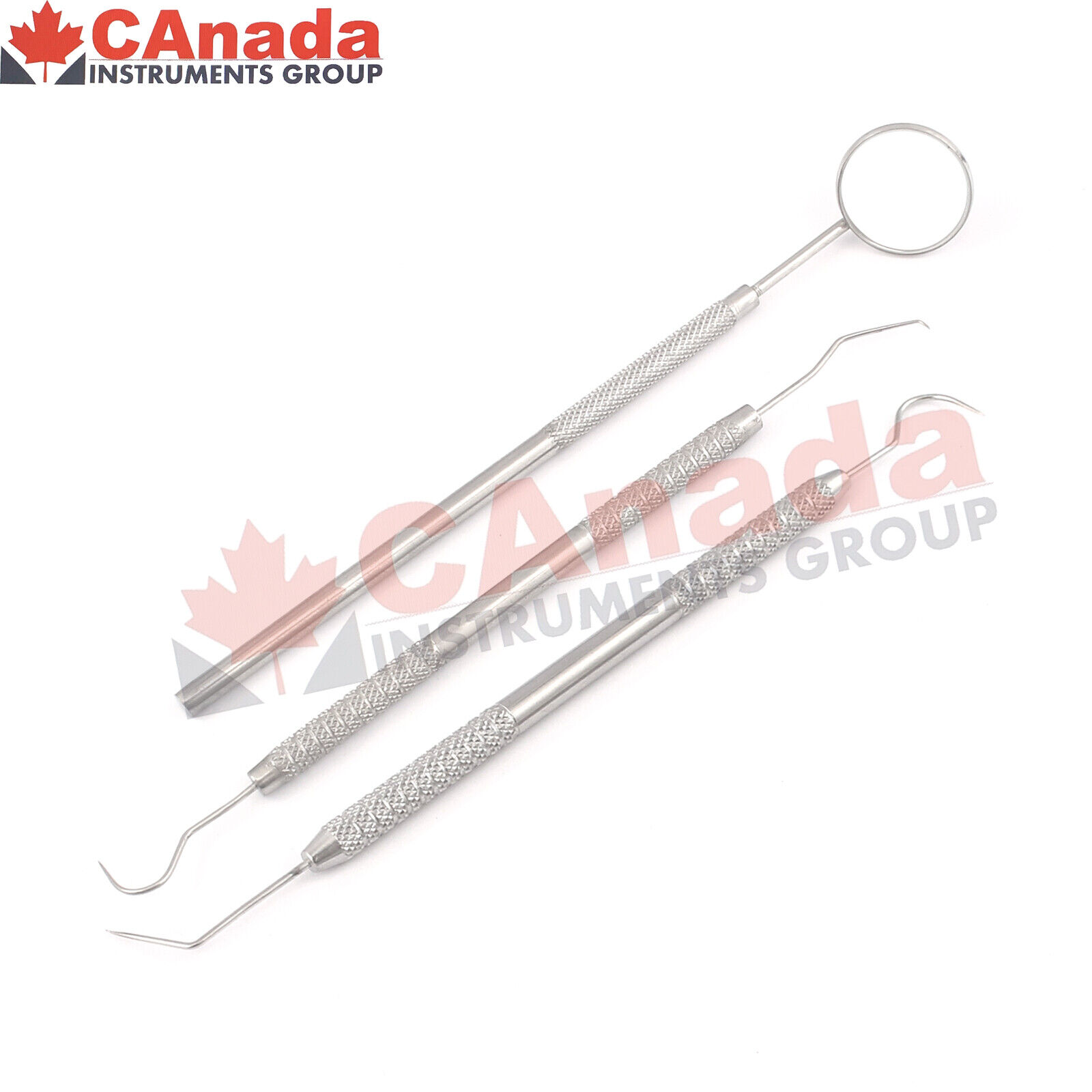 Variation-of-Pro-DENTAL-3-4-PIECE-SCALERS-Probe-Pick-SET-Mouth-Mirror-STEEL-Tool-KIT-164912009943-9fc1