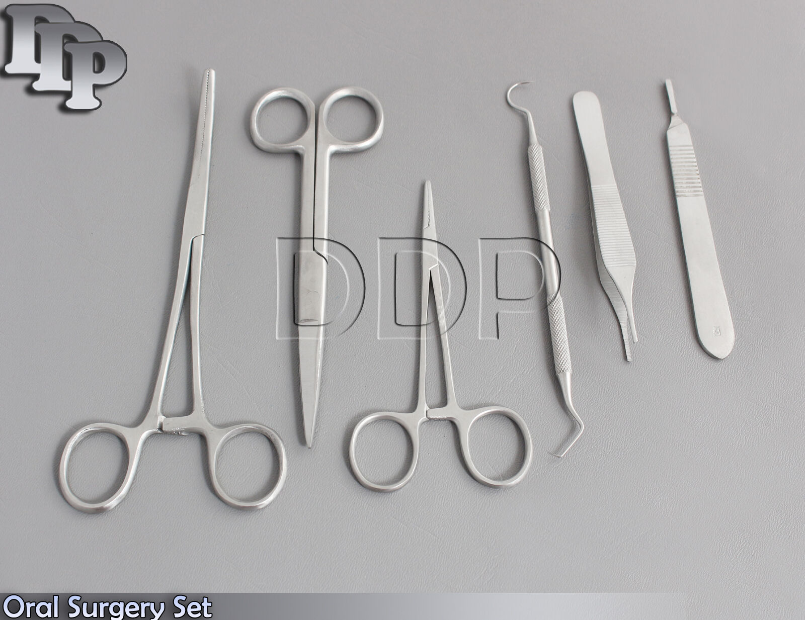 Veterinary-Tooth-Examination-Vet-Surgery-Kit-Locking-Tweezer-Oral-Surgery-DS-756-131852252473