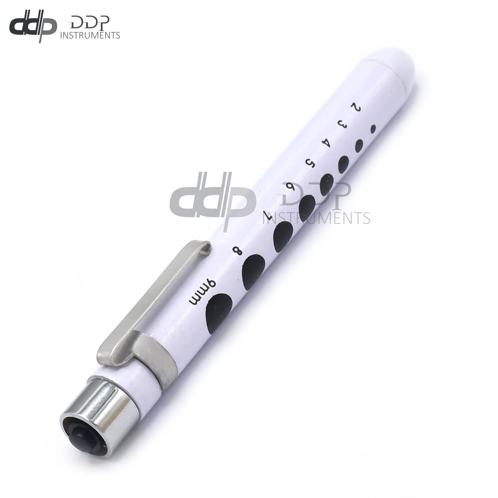 White-Reusable-Nurse-Penlight-Pocket-Medical-LED-with-Pupil-Gauge-PL-023-133532365533-2