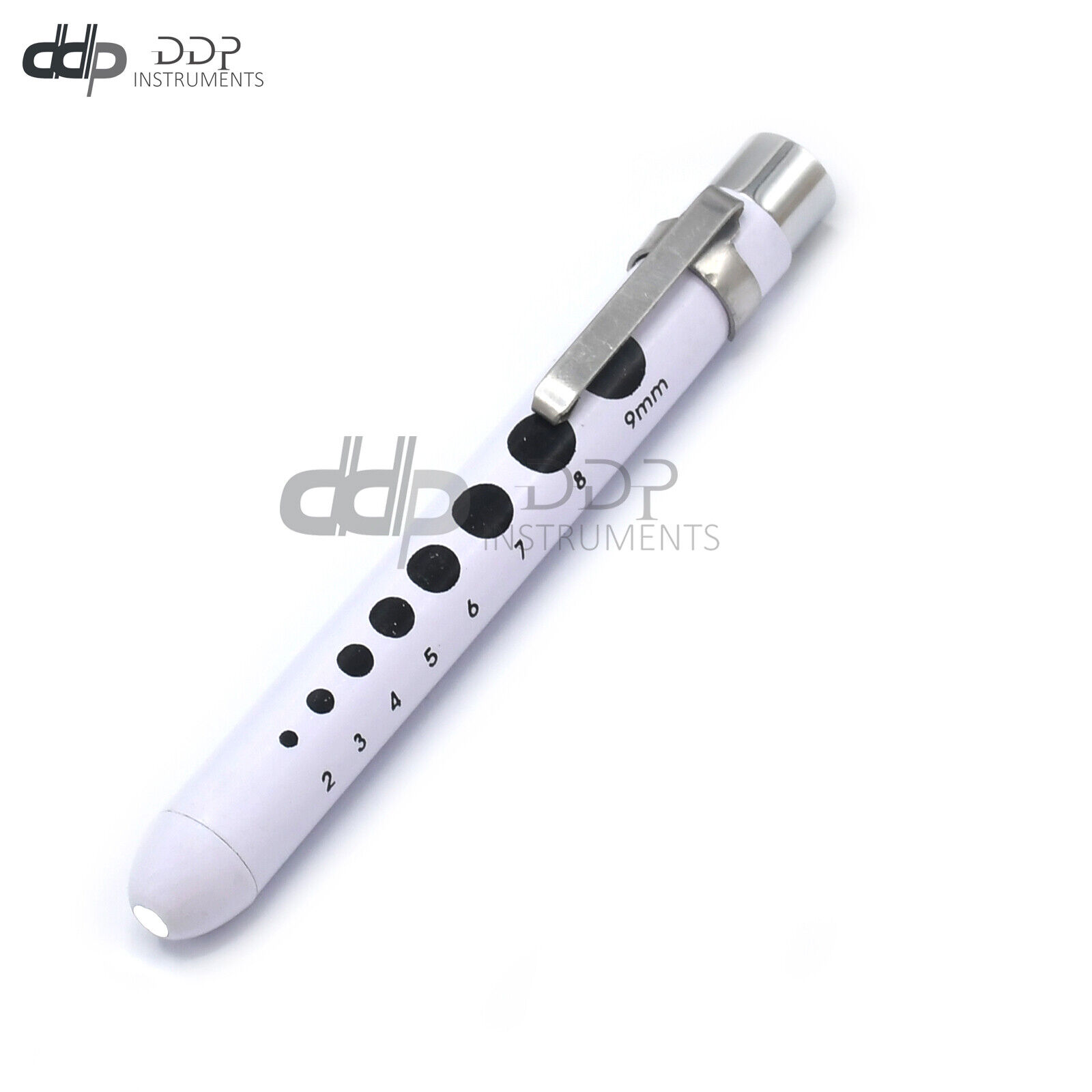White-Reusable-Nurse-Penlight-Pocket-Medical-LED-with-Pupil-Gauge-PL-023-133532365533-3