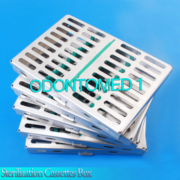 10 Piece Dental Implant Surgical Cassette Rack, Set of 5 Deal, Sterilization