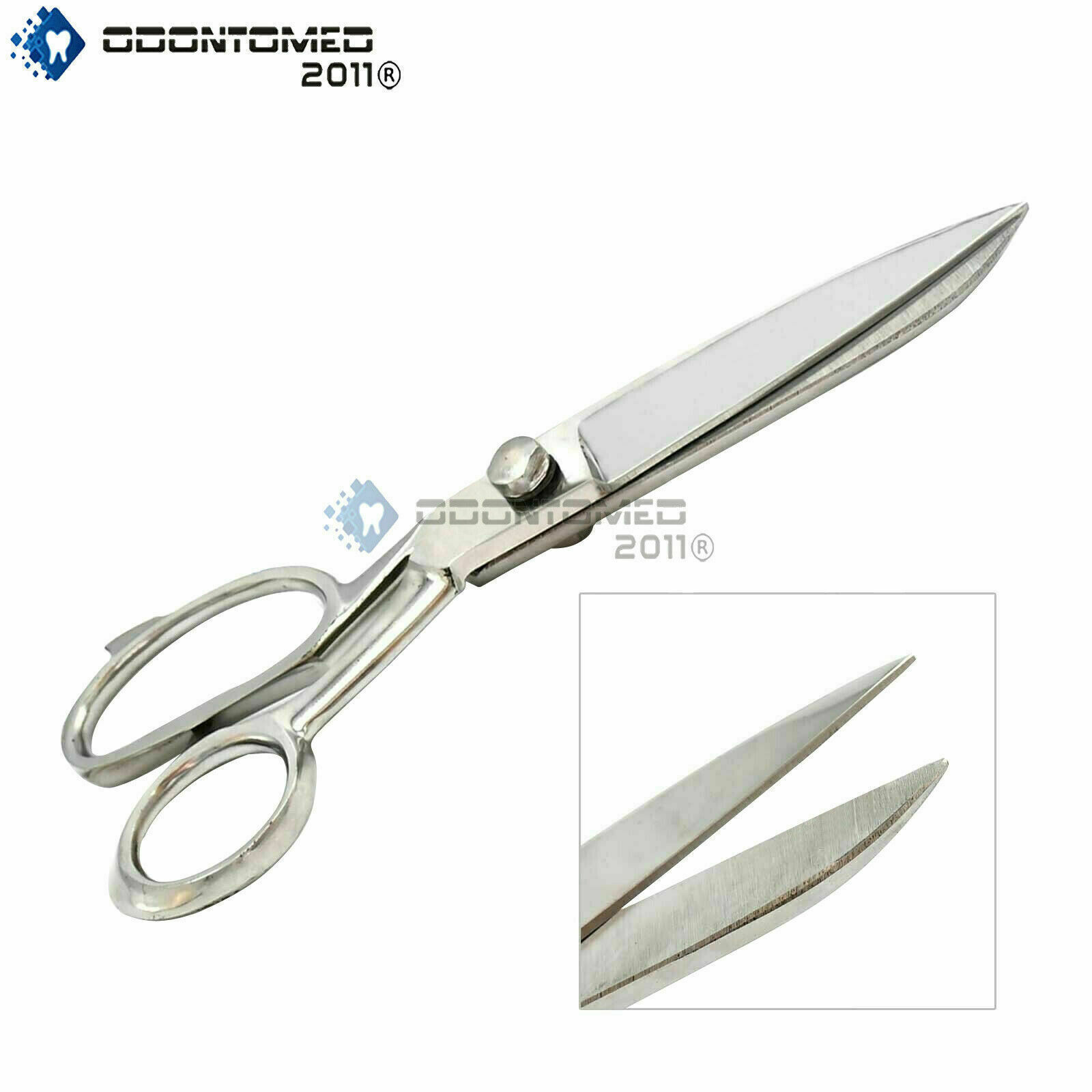 10-Tailor-Scissors-Sliver-Sewing-Dressmaking-Upholstery-Fabric-DIY-Shears-US-134297294244