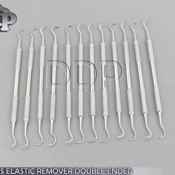 12 PCS ORTHODONTIC DENTAL INSTRUMENTS ELASTIC REMOVER DOUBLE ENDED