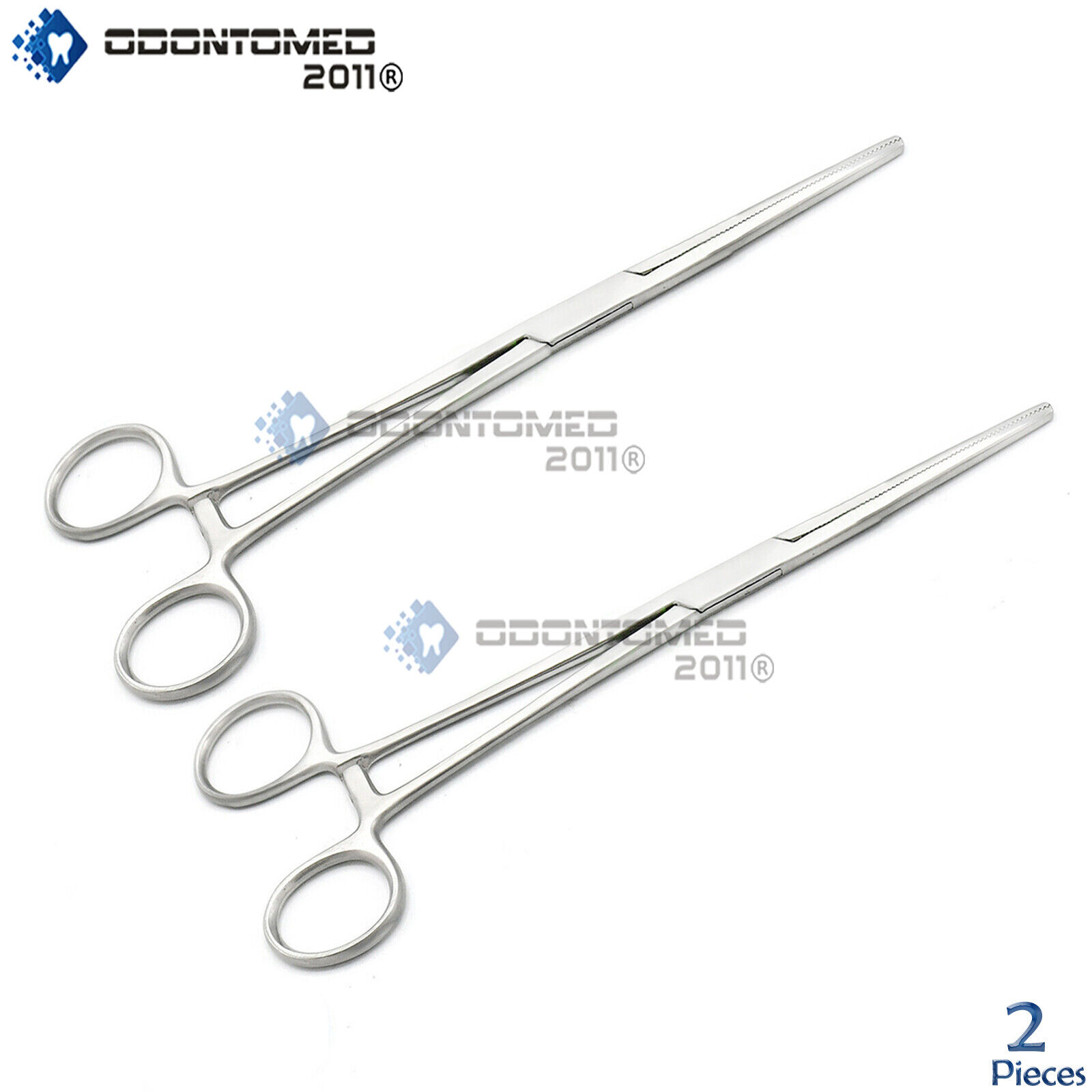 2-Pcs-8-Pean-Hemostat-Locking-Forceps-Straight-Stainless-Steel-111149423854
