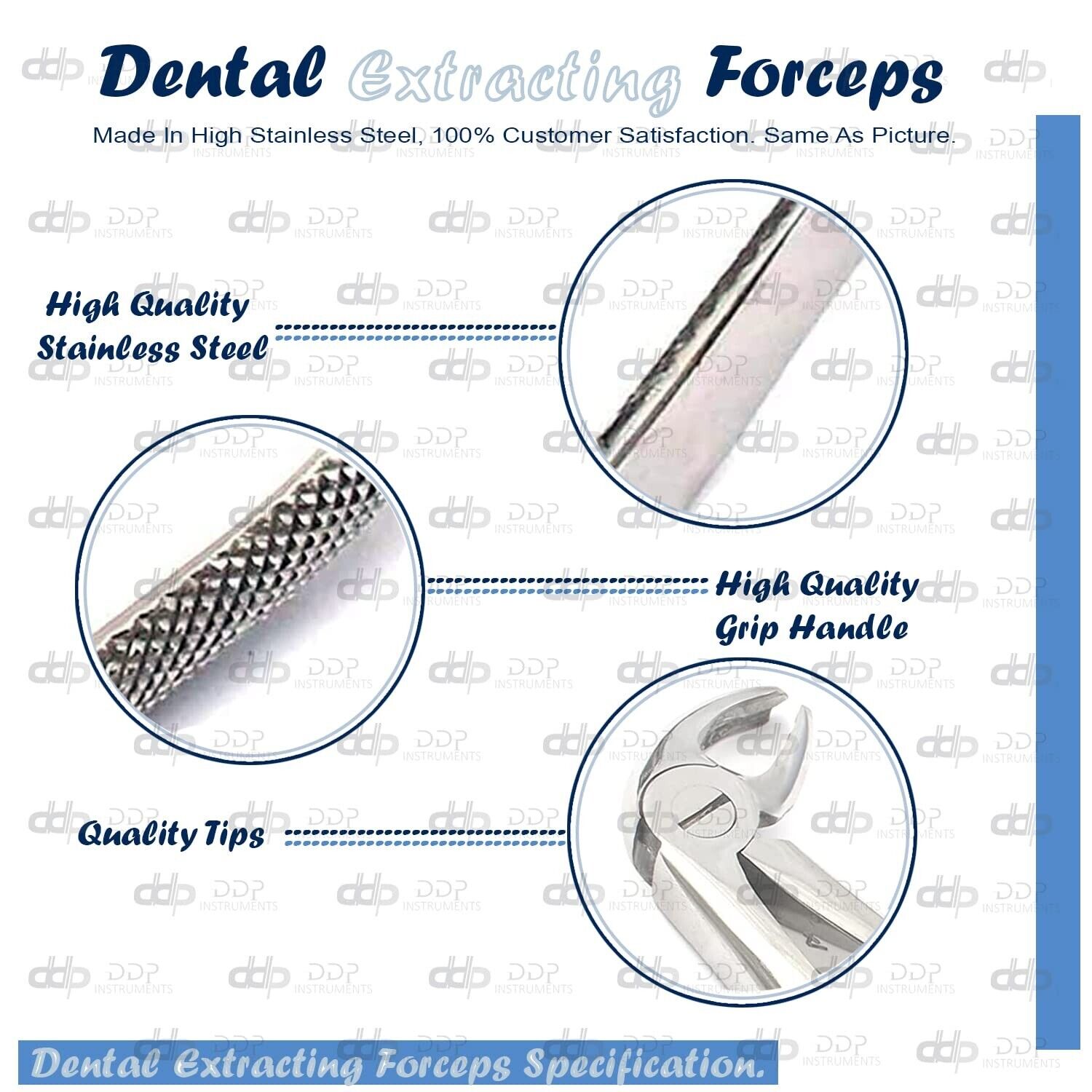 2-Pieces-EXTRACTING-FORCEPS-22-DENTAL-SURGICAL-INSTRUMENTS-111186558284-3