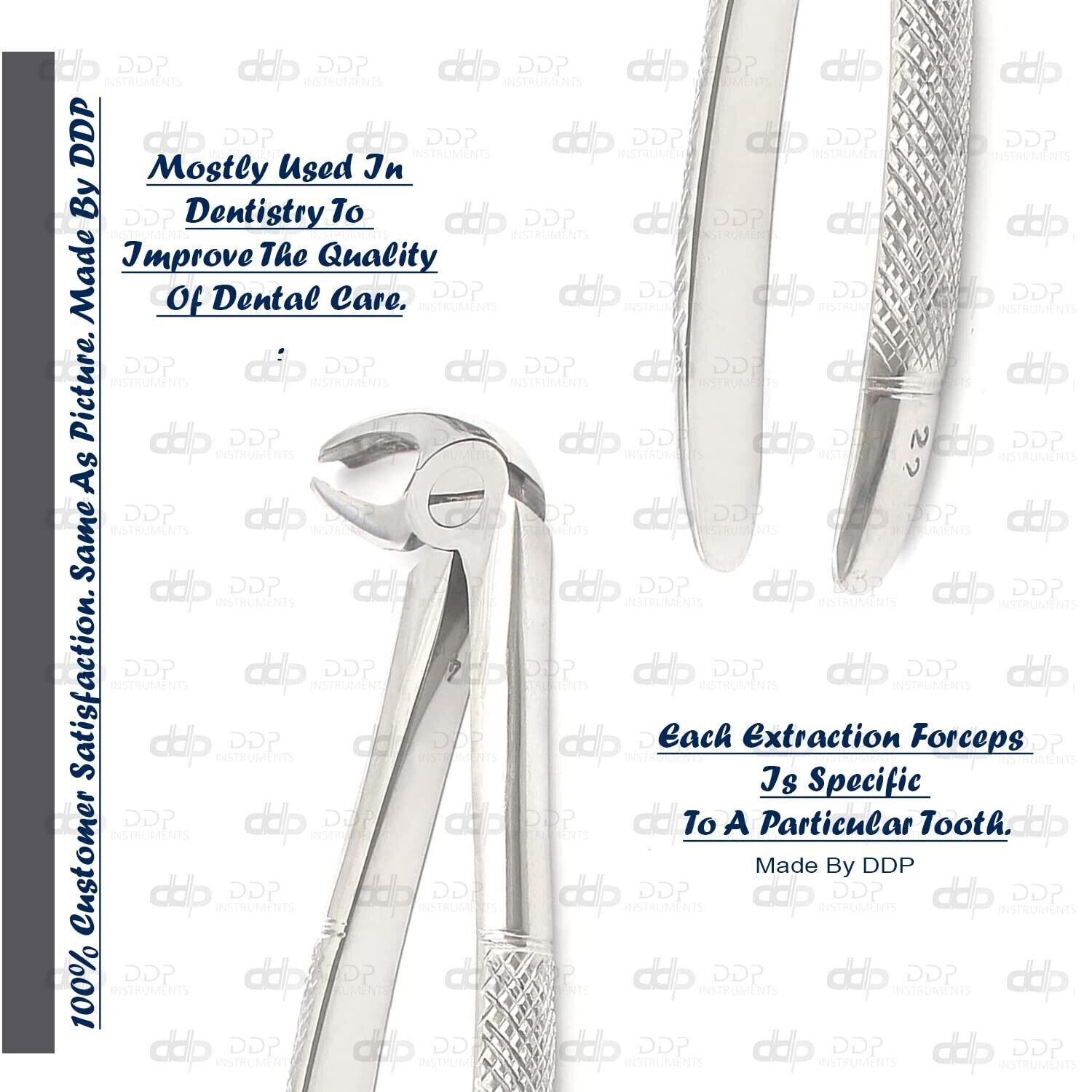 2-Pieces-EXTRACTING-FORCEPS-22-DENTAL-SURGICAL-INSTRUMENTS-111186558284-6