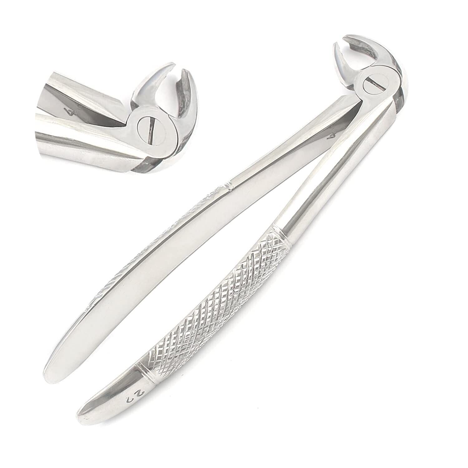 2-Pieces-EXTRACTING-FORCEPS-22-DENTAL-SURGICAL-INSTRUMENTS-111186558284