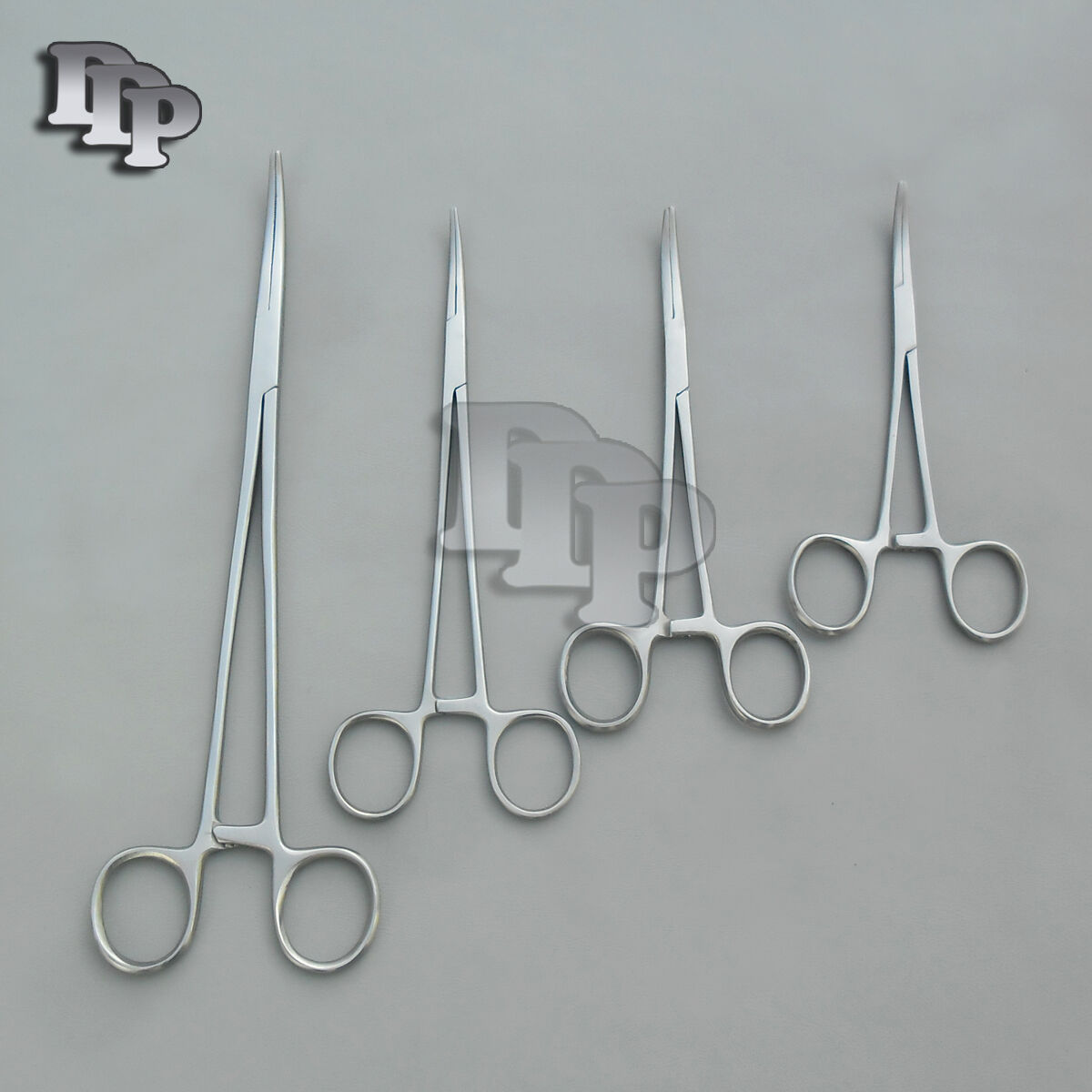 4-Pieces-Kelly-Hemostat-Forceps-Curved-55-65-7-8-Surgical-Instruments-131404127574