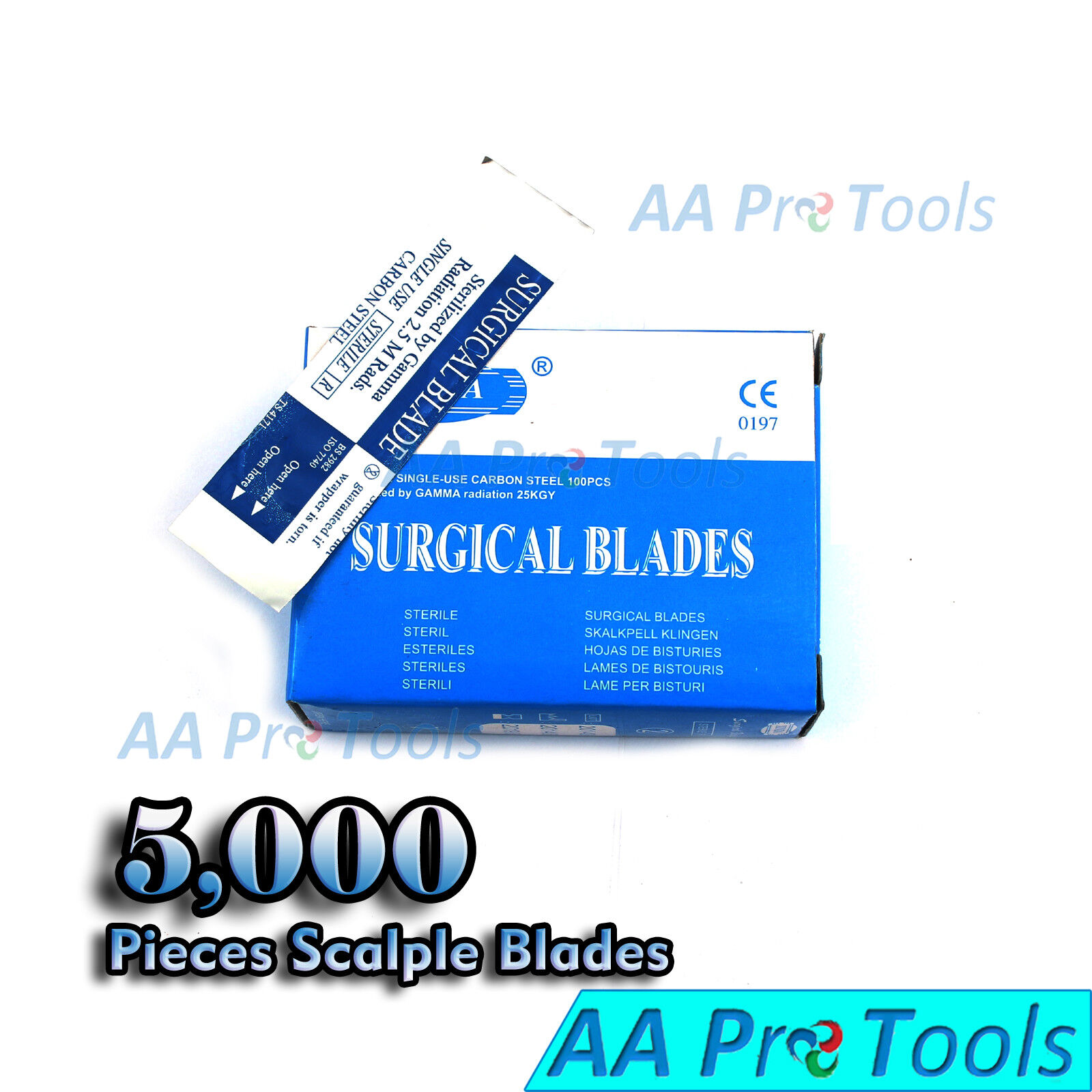 5000-21-Lot-of-Carbon-Surgical-Dental-Veterinary-Taxidermy-Blades-253539888254