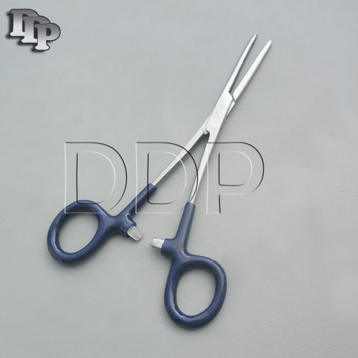 6-Hemostat-Pean-Forceps-Surgical-Instruments-Blue-Dep-Handle-55-Straight-131419139404-2