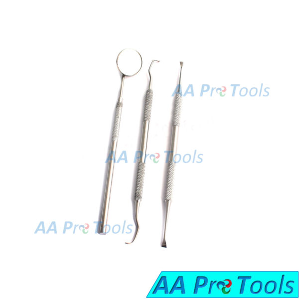 AA Pro: Tooth Dental Scraper Mirror Scaler Set Tartar Calculus Plaque Remover
