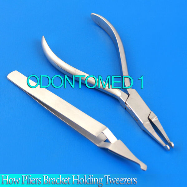 Archwire How Pliers Straight Bracket Holding Removing Tweezers Orthodontics New