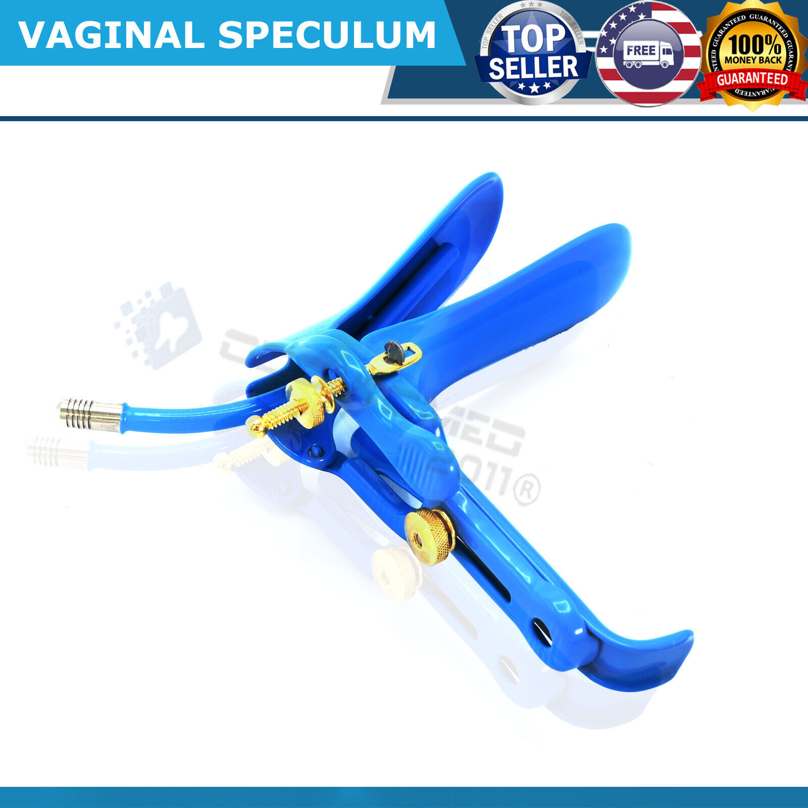 Blue-Coated-LLETZ-LEEP-Pederson-Vaginal-Speculum-MEDIUM-OBGYN-Instruments-134342756174-2
