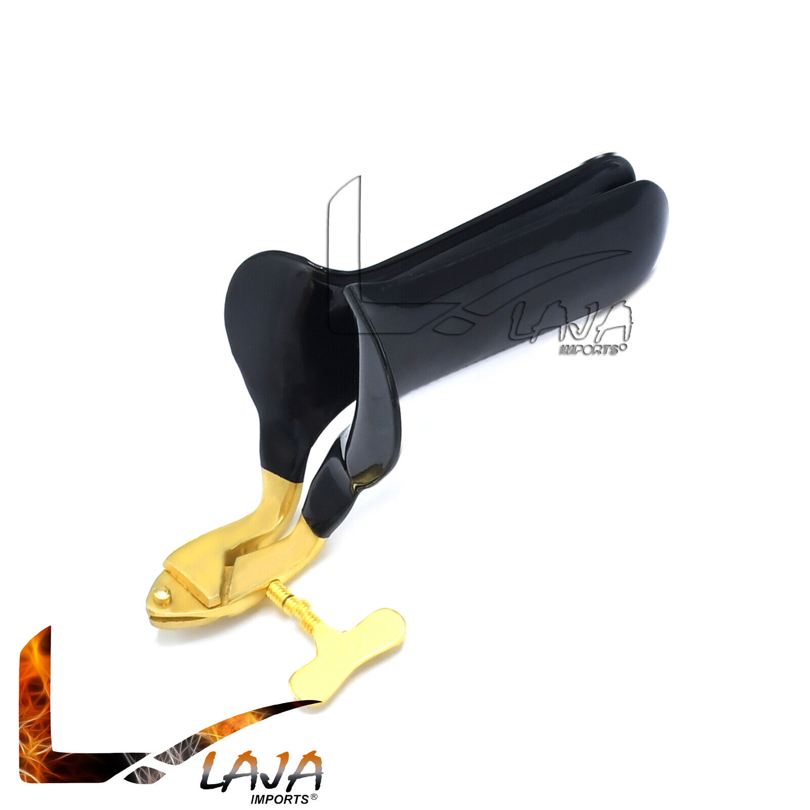 Collin-Vaginal-Speculum-Medium-Black-Coated-Gynecology-Surgical-Instruments-274494286514-2