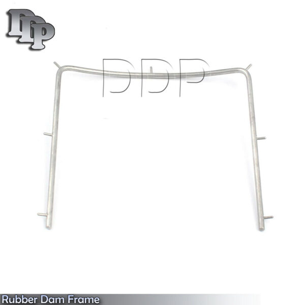 Dental Rubber Dam Frame 4x4 Surgical Endodontic Clamps Dam Positioning U-Shaped
