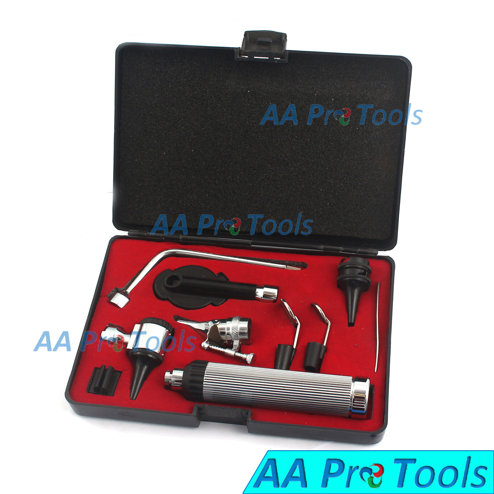 ENT-Opthalmoscope-Ophthalmoscope-Otoscope-Nasal-Larynx-Diagnostic-Kit-3-Bulbs-254795922544