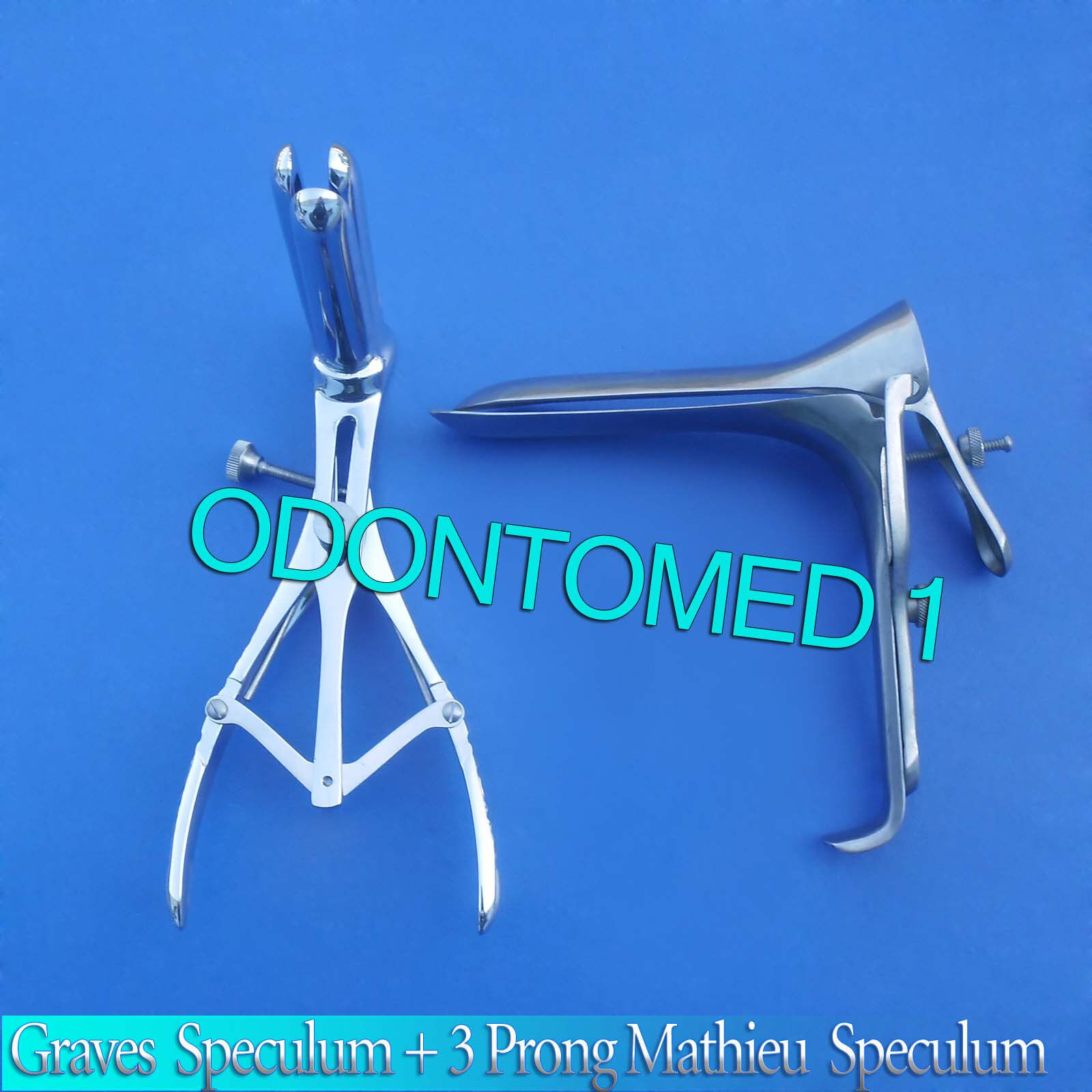 Graves-Vaginal-Speculum-Medium-3-Prong-Mathieu-Anal-Speculum-121246337694
