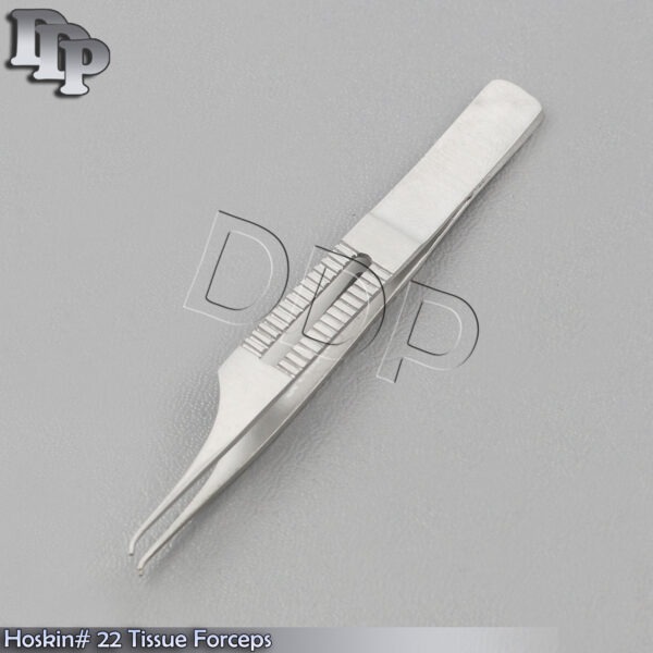 HOSKIN #22 FINE TIP COLIBRI STYLE TISSUE FORCEPS OPTHAL