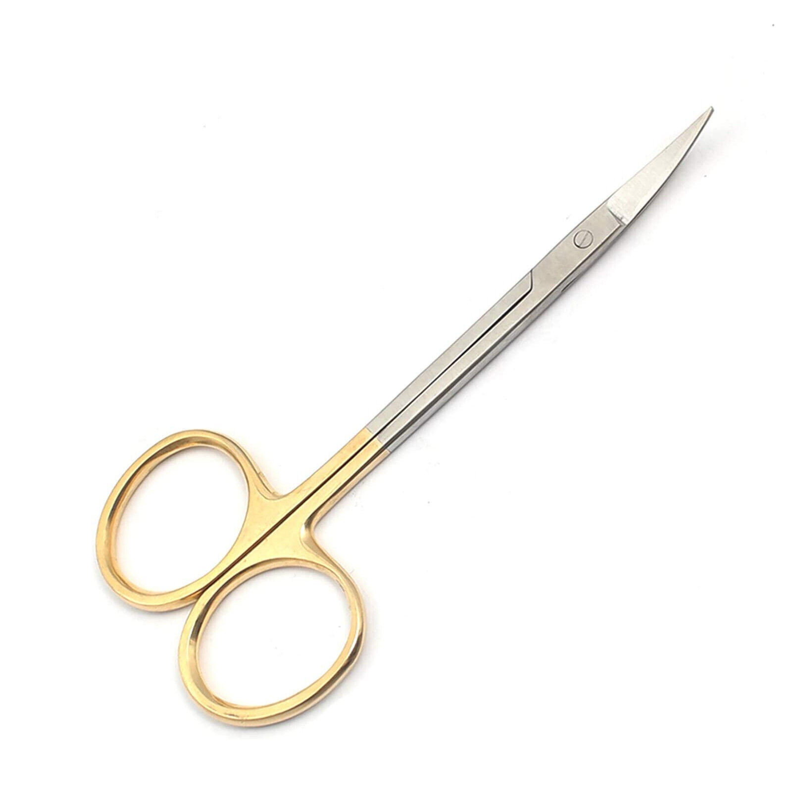 Iris-Scissors-Curved-Tip-Gold-45-Stainless-Steel-273927399294