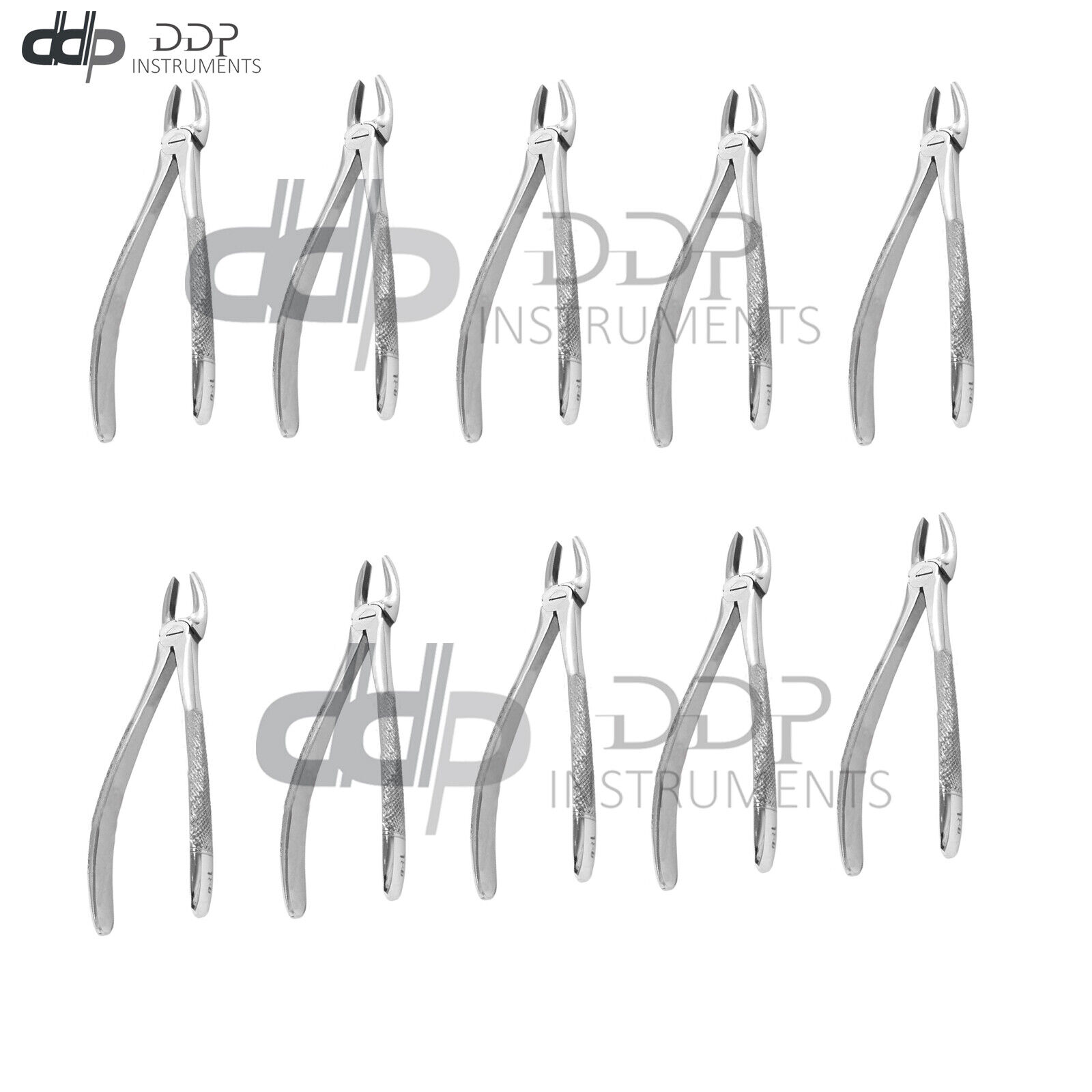 Lot-Of-10-Pieces-Tooth-Extracting-Forceps-18B-Surgical-Dentist-Instruments-133692148104