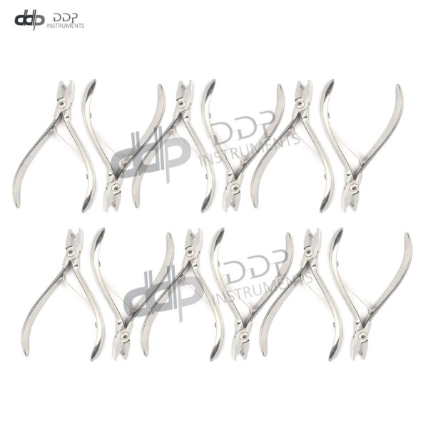Lot of 12 Pcs Dela Rosa Contouring Pliers Stainless Steel Orthodontic Dental Ins