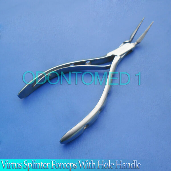 New Virtus Splinter Forceps 6" With Hole Handle Surgical & Veterinary Instruments