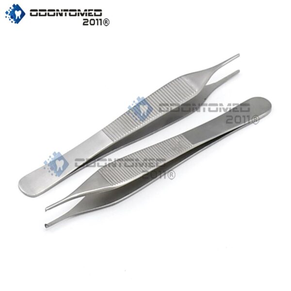 ODM Fine Adson Kocher 1x2 teeth & Dressing, surgical veterinary Instruments