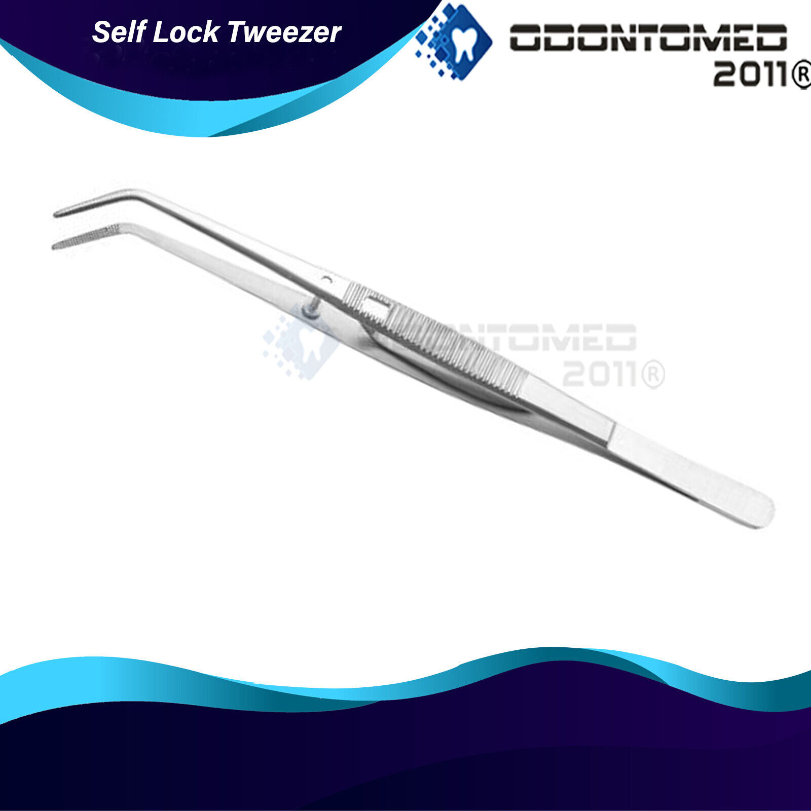 ODONTOMED-Surgical-Dental-Forceps-Dressing-Tweezers-Serrated-Tip-Pliers-Set-of-3-115717584404-3
