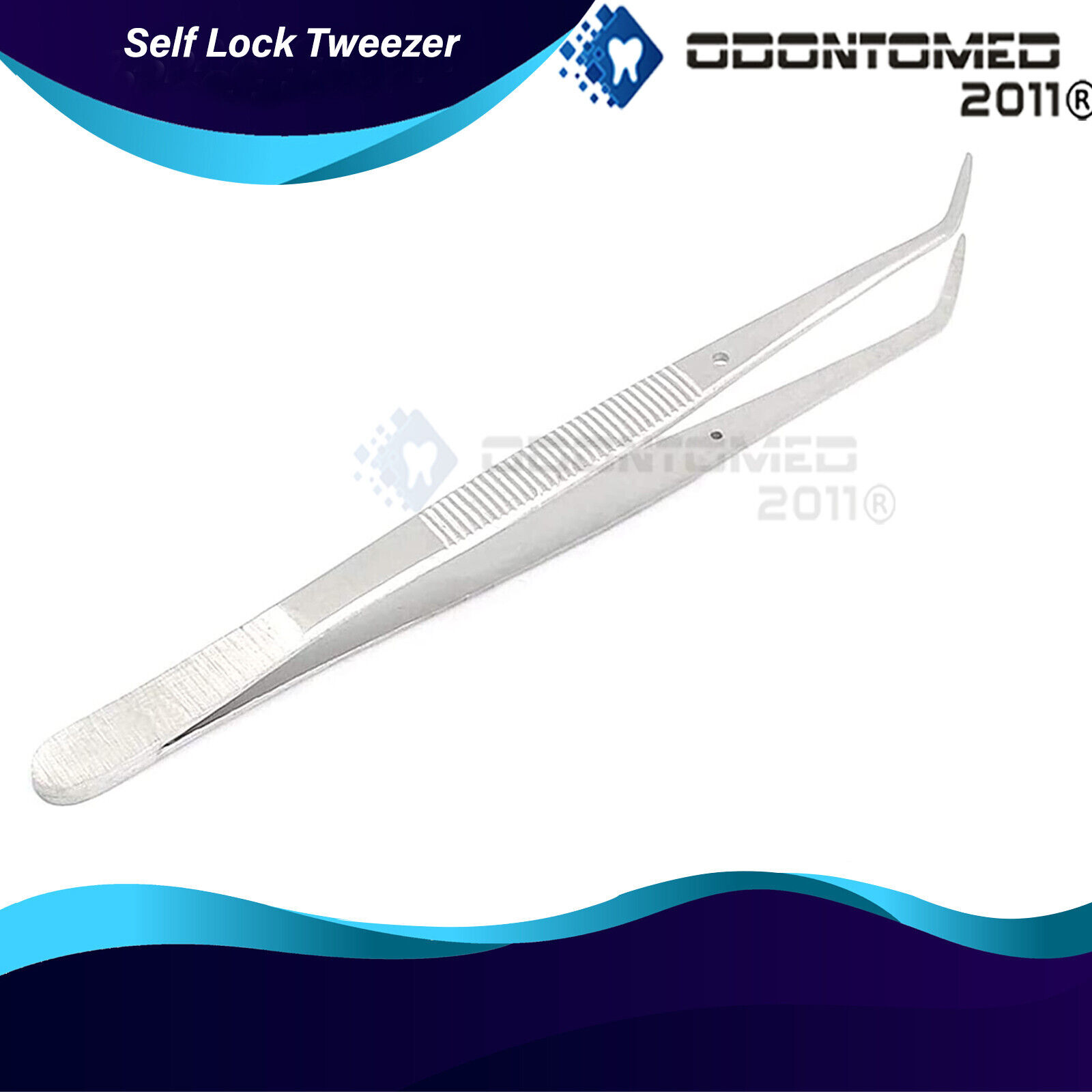 ODONTOMED-Surgical-Dental-Forceps-Dressing-Tweezers-Serrated-Tip-Pliers-Set-of-3-115717584404-4