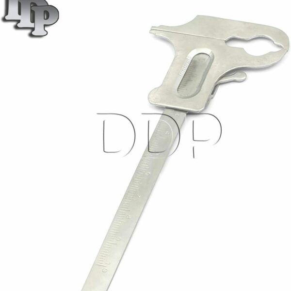 ORTHODONTIC BOLEY GAUGE VERNIER CALIPER MEASURING DENTAL SURGICAL LAB INSTRUMENT