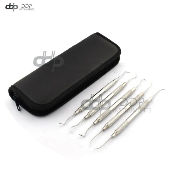 PK THOMAS HOLLOW HANDLE ROUND Kit OF 5 FIG 1 TO 5 Stainless Steel DN-2294