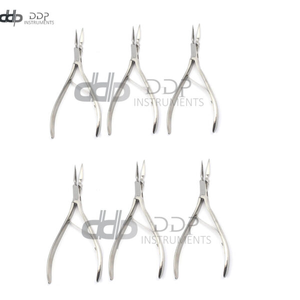 Pack Of 6 Pcs Virtus Splinter Forceps Straight 6" Serrated Spring Handle S.Steel