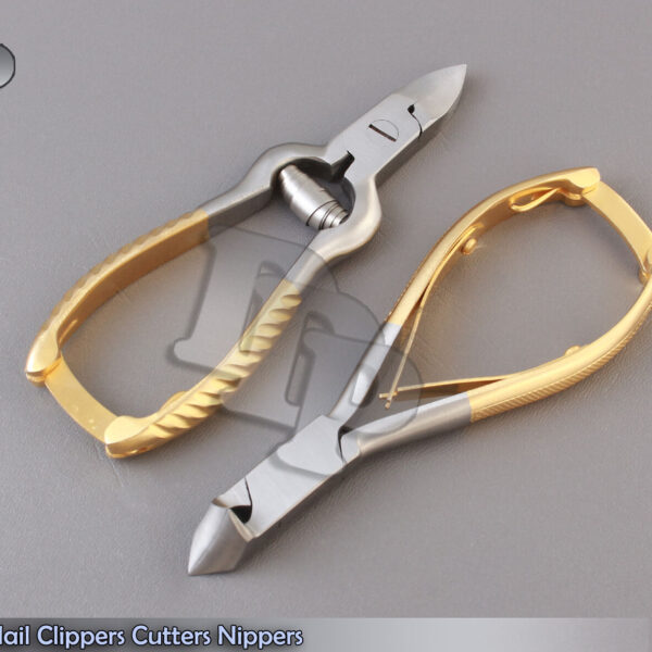 Pro Toe Nail Clippers Cutters Nippers Pedicure 2pc SET