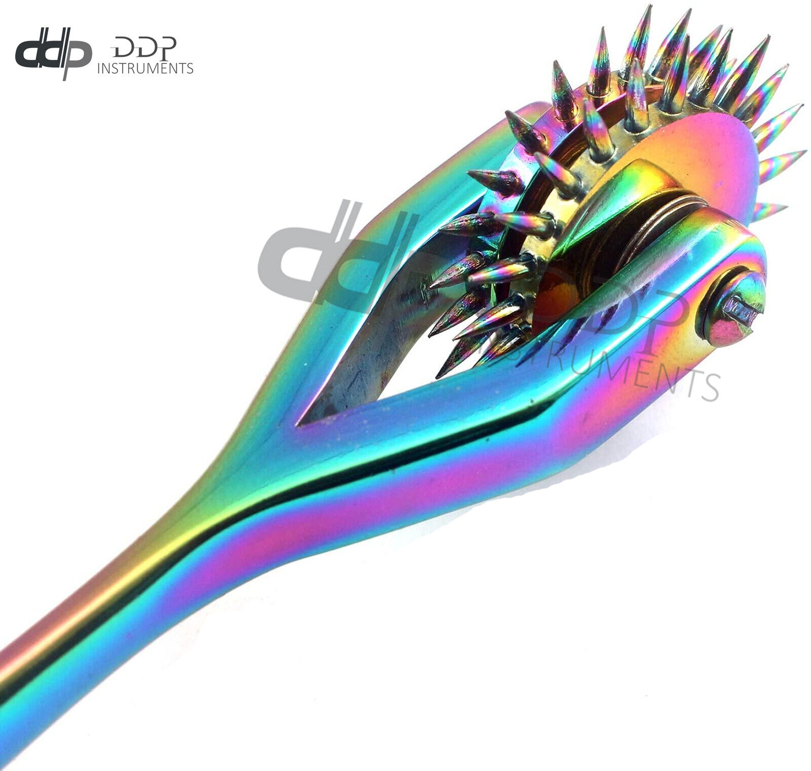 Set-Of-2-Wartenberg-Pin-Wheel-Pinwheel-1-2-Head-Diagnostic-Multi-Color-Rainbow-124343824624-3