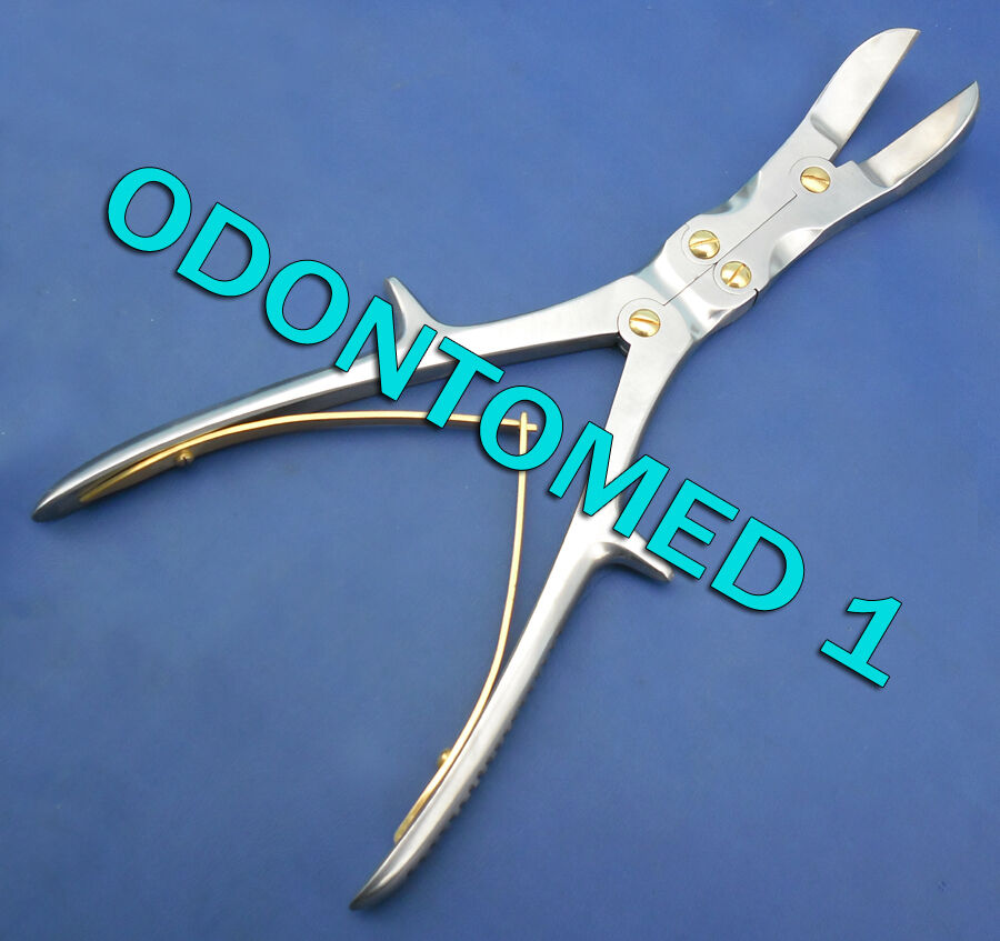 Stille-Liston-Bone-Cutting-Forceps-1075-Curved-With-Gold-Ratchets-ODM-120943318354