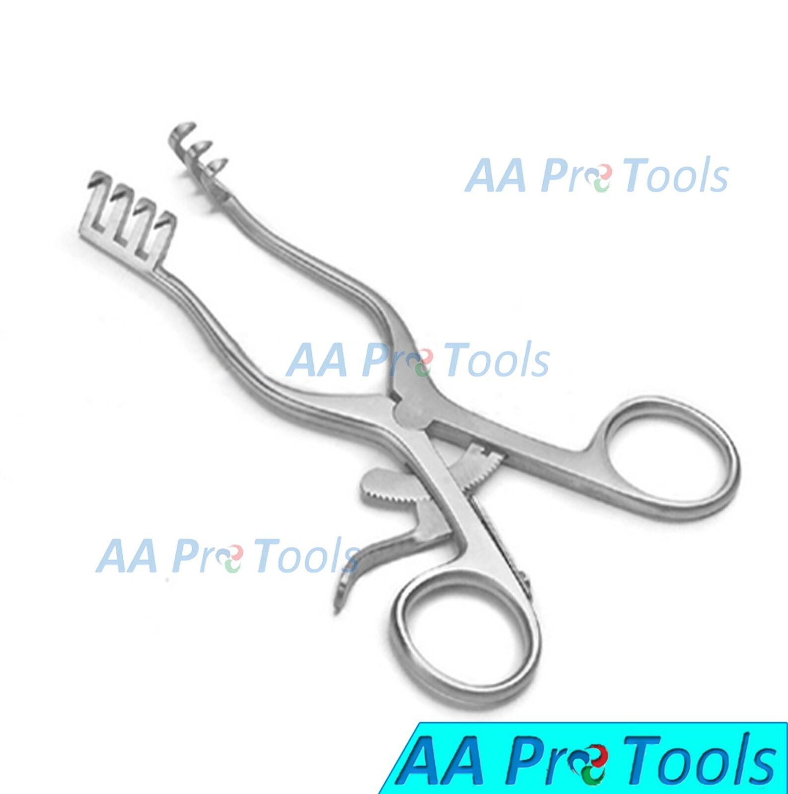 Weitlaner-Retractors-45-Sharp-Prong-3x4-Surgical-Instruments-254006742714