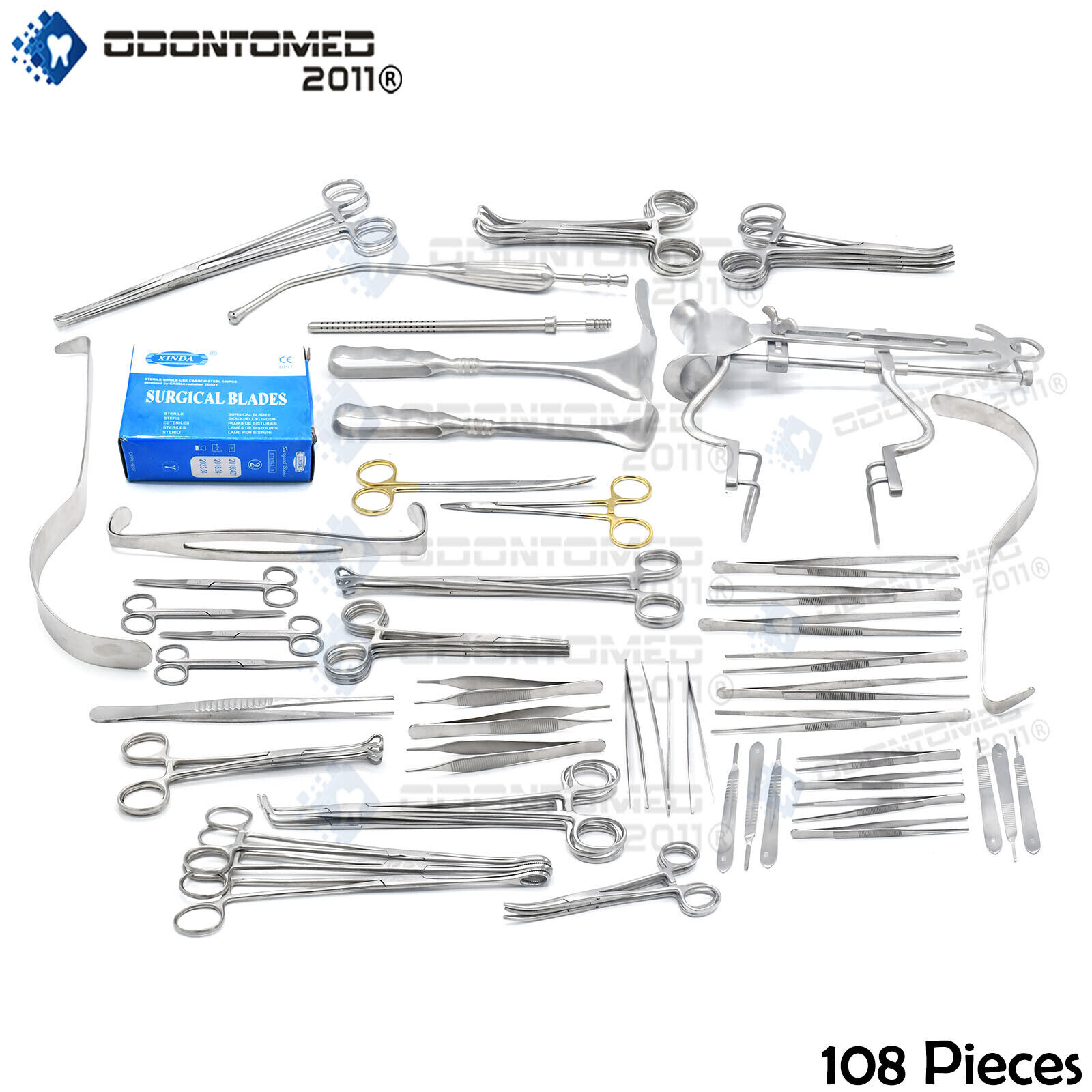 108-Instruments-Basic-Laparotomy-Set-Surgical-Medical-Ds-677-131028738935