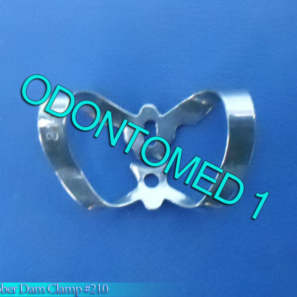 12 Endodontic Rubber Dam Clamp #210 Surgical Dental Instruments