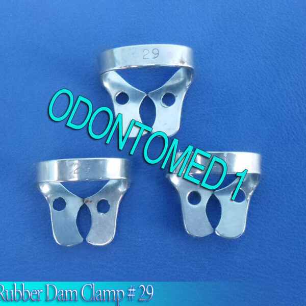 12 Endodontic Rubber Dam Clamp #29 Surgical Dental Instruments