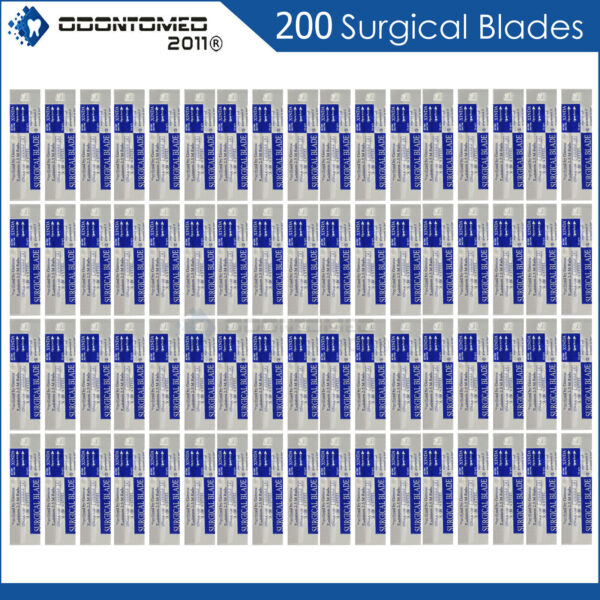 2 Boxes Of 100 Scalpel Blades #24 Surgical Dental ENT Instruments