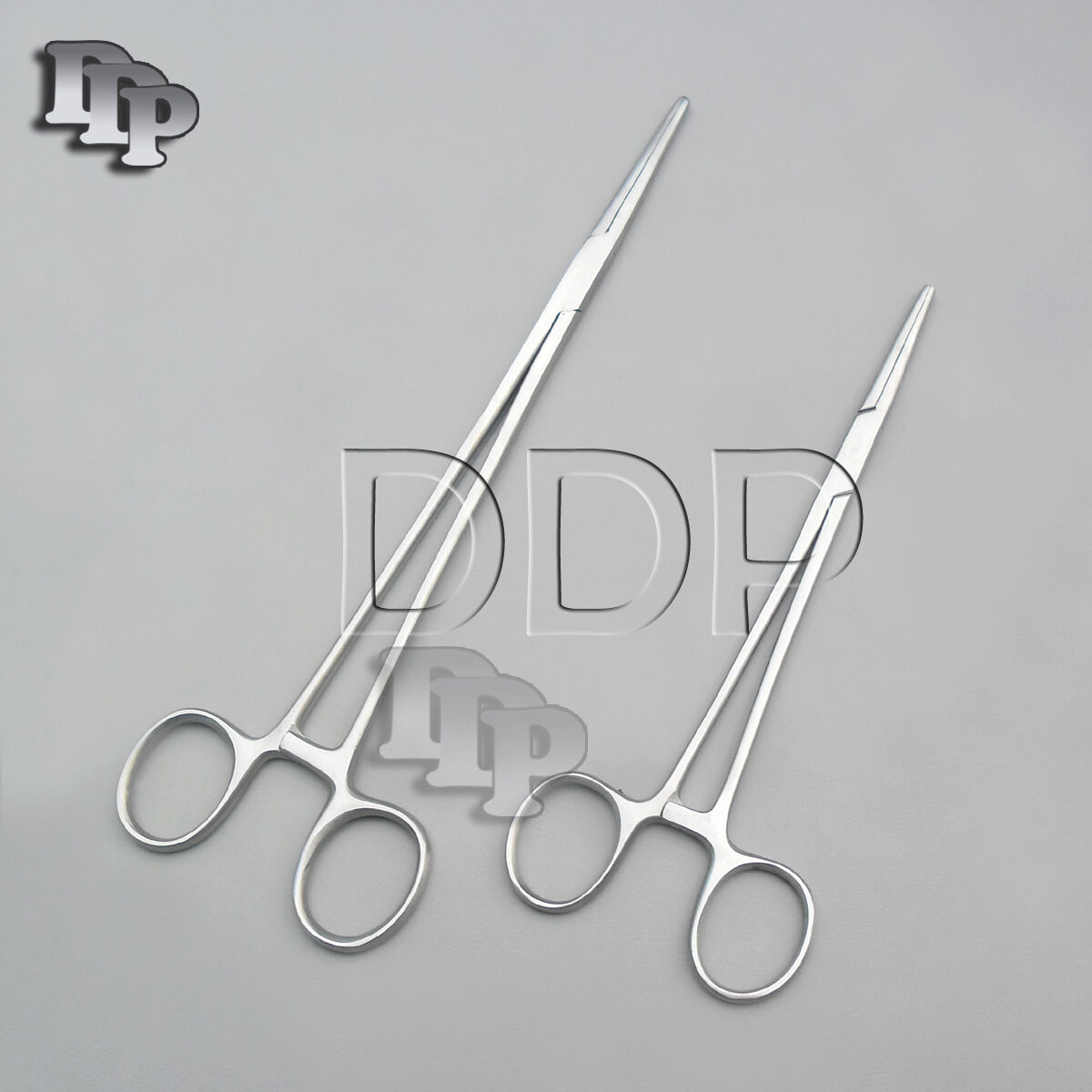 2-Pieces-Kelly-Hemostat-Forceps-Straight-8-10-Surgical-Instruments-121542999915
