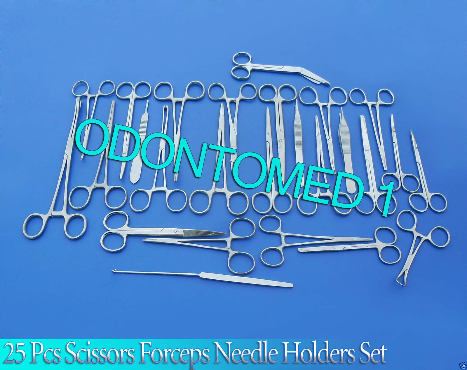 25-P-OR-GRADE-SCISSORS-FORCEPS-HEMOSTATS-NEEDLE-HOLDER-131174580245-2