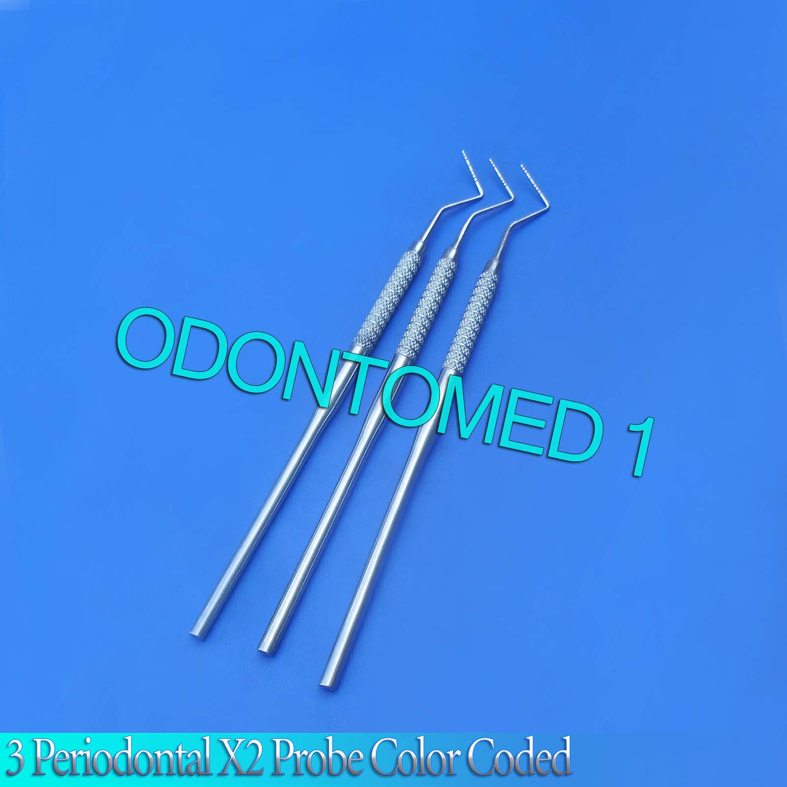 3-Periodontal-X2-Probe-Color-Coded-Dental-Instruments-121310698335