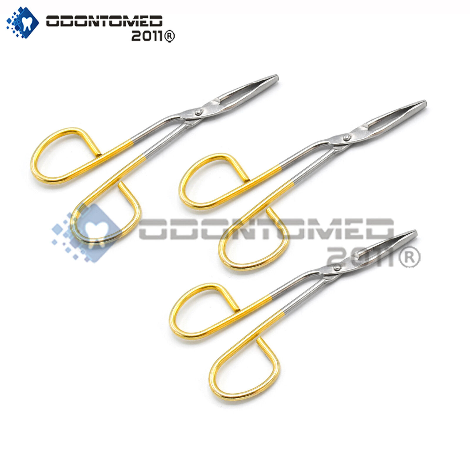3Pcs-Scissor-Style-Eyebrow-Tweezers-Hair-Removal-Gold-Platted-131978763985-3